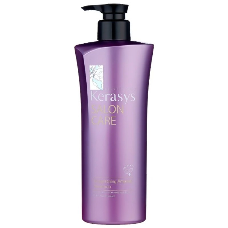 Шампунь для выпрямления волос KeraSys Salon Care Straightening Ampoule Shampoo 470 мл