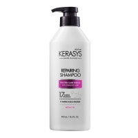 Восстанавливающий шампунь KeraSys Hair Clinic System Damage Care Repairing Shampoo 180//400/600 мл