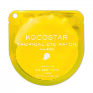 Гидрогелевые патчи для век с манго KOCOSTAR Tropical Eye Patch Mango - 1 пара