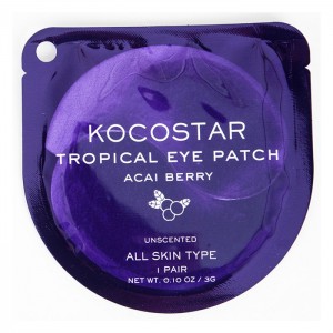 Гидрогелевые патчи для век KOCOSTAR Tropical Eye Patch Acai Berry - 1 пара
