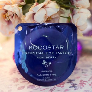 Гидрогелевые патчи для век KOCOSTAR Tropical Eye Patch Acai Berry - 1 пара