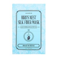 Тканевая маска для лица с ласточкиным гнездом KOCOSTAR Bird's Nest Silk Fiber Mask - 25 мл