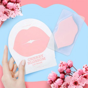 Гидрогелевый патч для губ "Цветущая вишня" KOCOSTAR Cherry Blossom Lip Mask - 1 шт