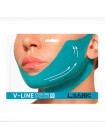 Маска-бандаж для коррекции овала лица с охлаждающим эффектом LSanic Vline Cooling Lifting Face Mask 20гр