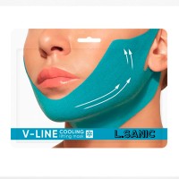 Маска-бандаж для коррекции овала лица с охлаждающим эффектом LSanic Vline Cooling Lifting Face Mask 20гр