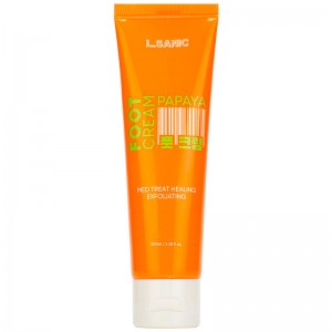 Пилинг-крем для ног L.Sanic Med Treat Healing Exfoliating Foot Cream Papaya 100 мл