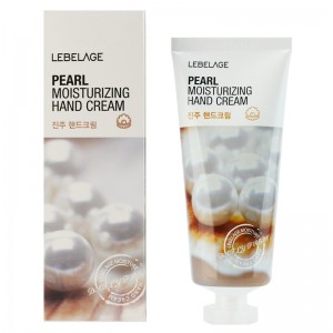 Увлажняющий крем для рук с жемчугом LEBELAGE Pearl Moisturizing Hand Cream 100мл