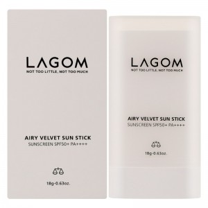 Матирующий солнцезащитный стик Lagom Airy Velvet Sun Stick SPF50+ PA++++ 18гр