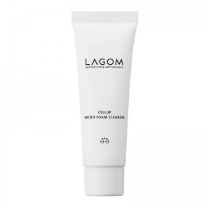 Миниатюра увлажняющей пенки для умывания Lagom Cellup Micro Foam Cleanser 30мл