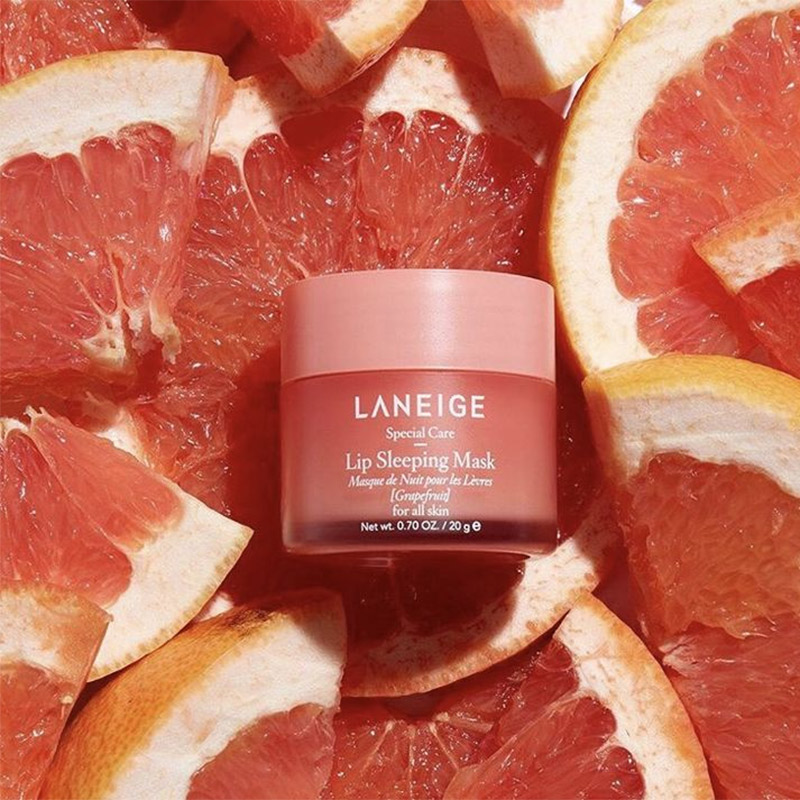 Ночная маска для губ с ароматом грейпфрута LANEIGE Lip Sleeping Mask Grapefruit 20 гр