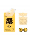 Очищающие полоски для носа с календулой Lattcare Nose Pore Strip 6 шт