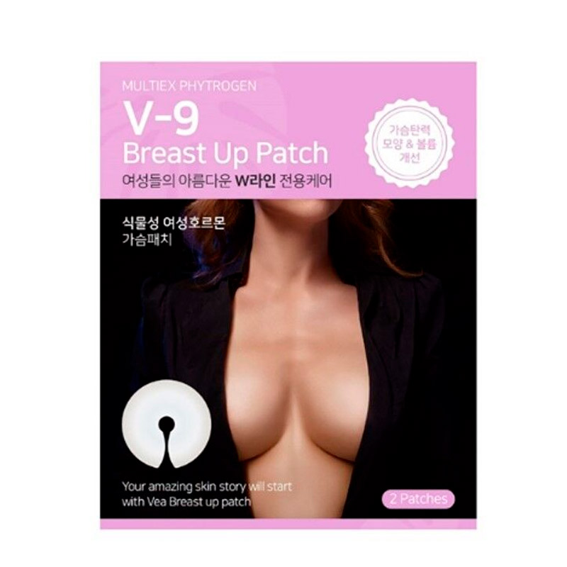 Патч для упругости и красоты бюста Lolo Skinny V-9 Breast Up Patch