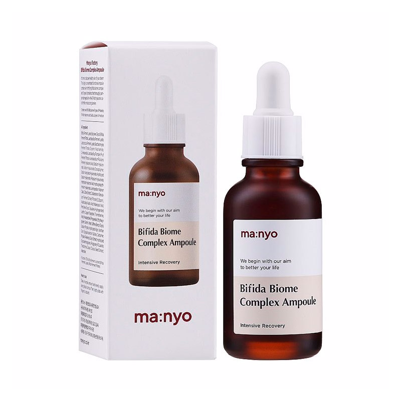 Миниатюра омолаживающей ампулы с лизатом бифидобактерий Manyo Bifida Biome Complex Ampoule 30мл Миниатюра омолаживающей ампулы с лизатом бифидобактерий Manyo Bifida Biome Complex Ampoule 30мл