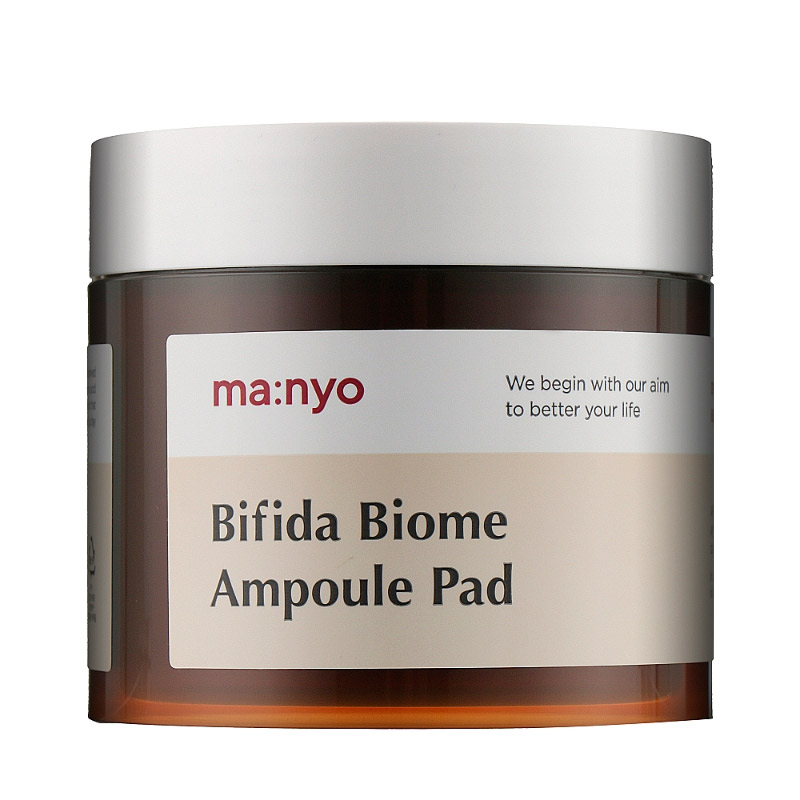Увлажняющие пэды с бифидокомплексом Manyo Bifida Biome Ampoule Pad 70 шт