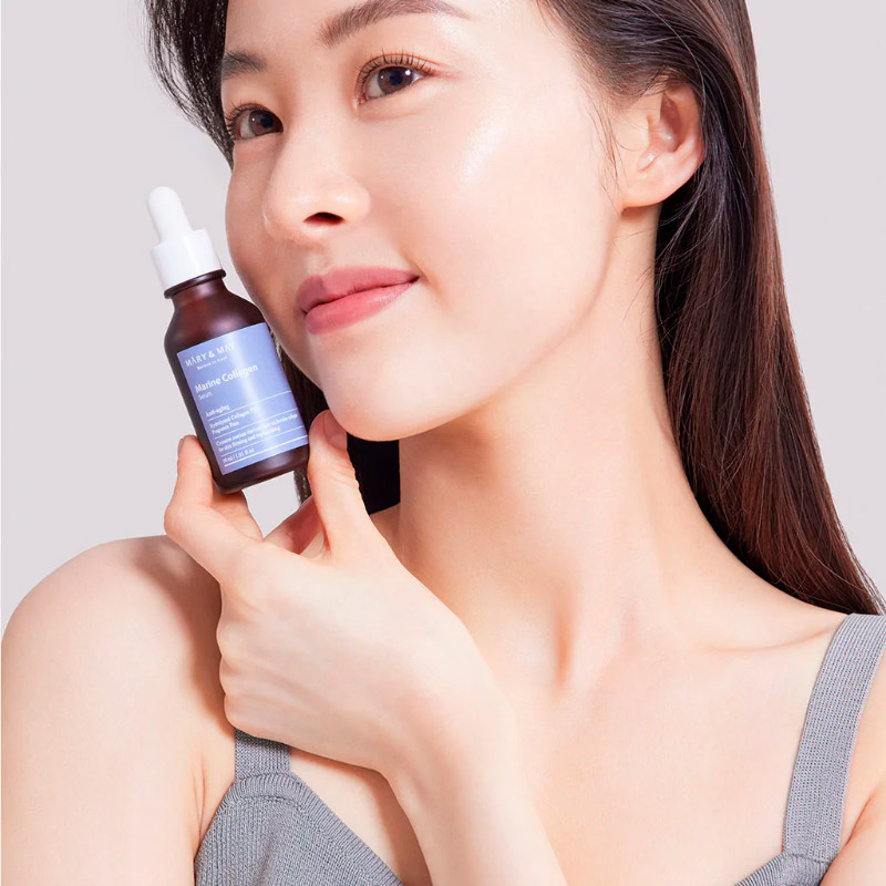 Антивозрастная сыворотка с морским коллагеном Mary May Marine Collagen Serum 30мл