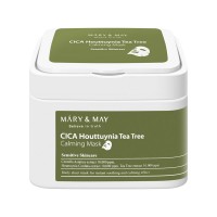 Набор масок с центеллой для чувствительной кожи Mary May Cica Houttuynia Tea Tree Calming Mask 30 шт