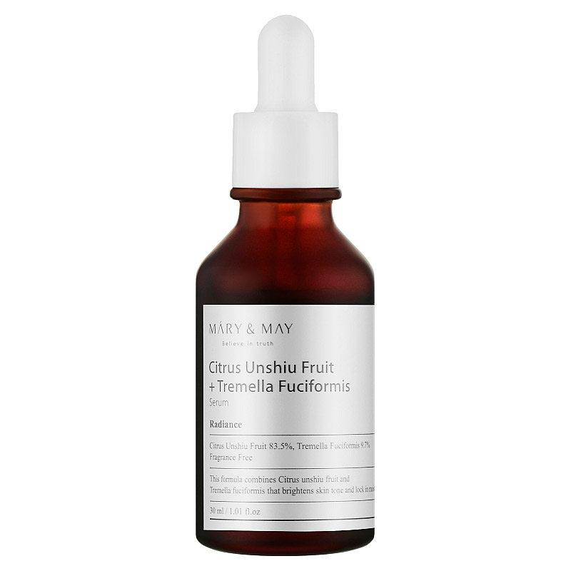 Увлажняющая сыворотка от пигментации Mary May Citrus Unshiu Fruit Tremella Fuciformis Serum 30мл