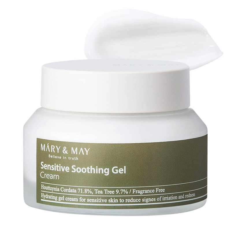 Успокаивающий гель-крем Mary May Sensitive Soothing Gel Blemish Cream 70мл Успокаивающий гель-крем Mary May Sensitive Soothing Gel Blemish Cream 70мл