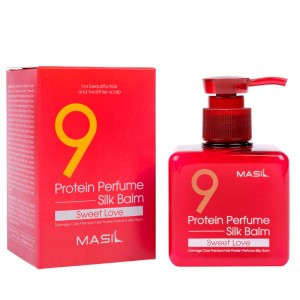 Несмываемый протеиновый бальзам для волос Masil 9 Protein Perfume Silk Balm Sweet Love 180мл