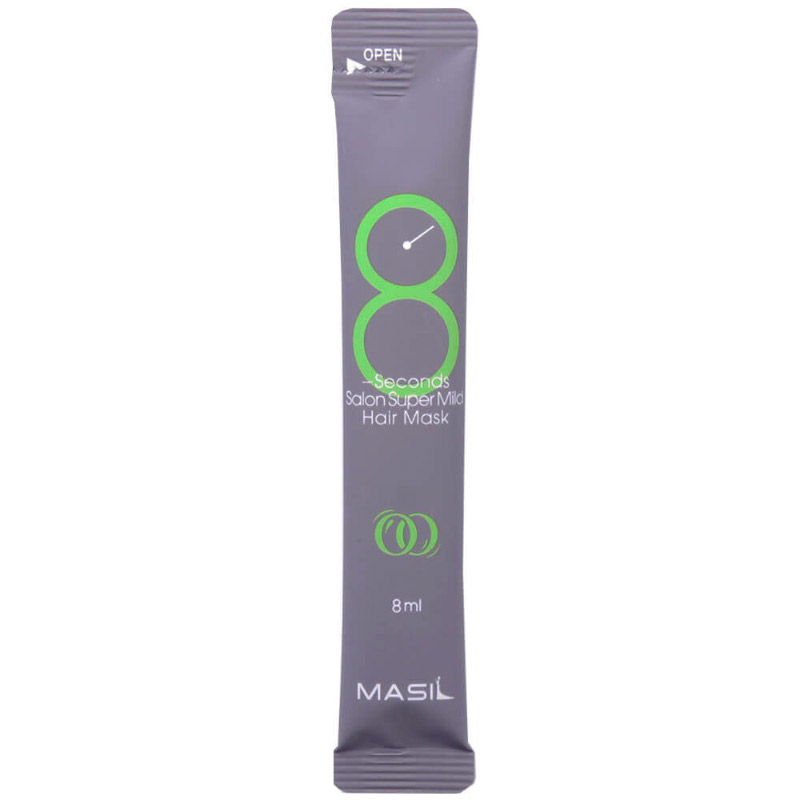 Миниатюра маски для ослабленных волос MASIL 8 Seconds Salon Super Mild Hair Mask 8 мл