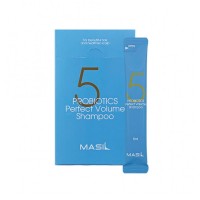 Миниатюра шампуня для объема волос MASIL 5 Probiotics Perfect Volume Shampoo 8 мл