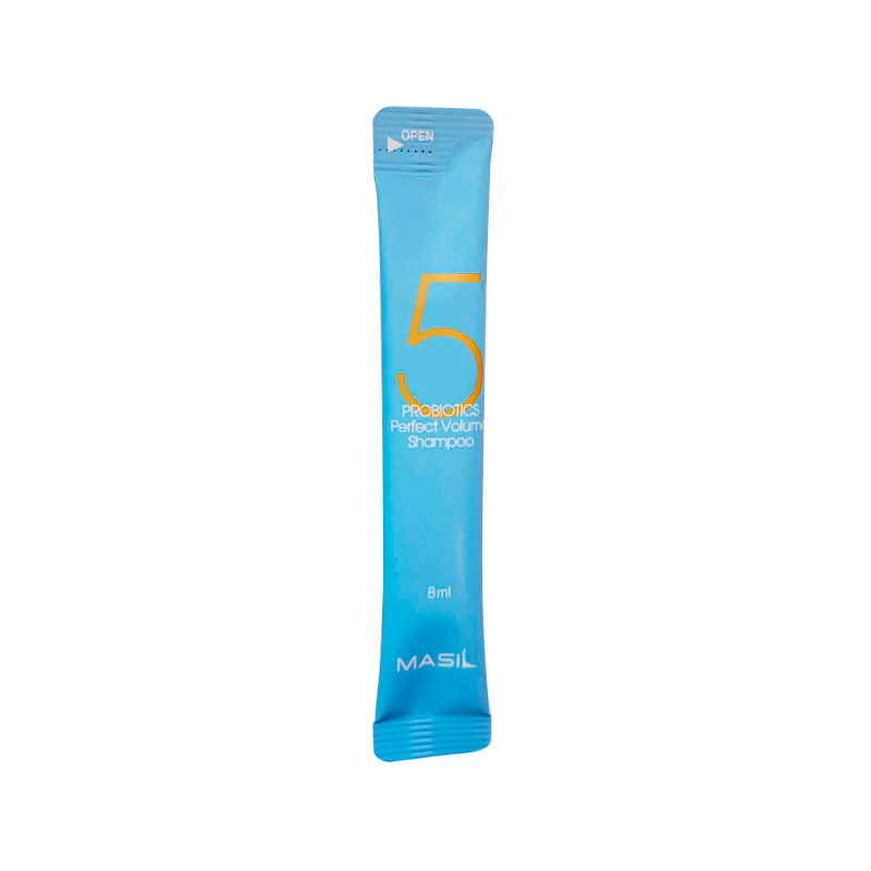Миниатюра шампуня для объема волос MASIL 5 Probiotics Perfect Volume Shampoo 8 мл