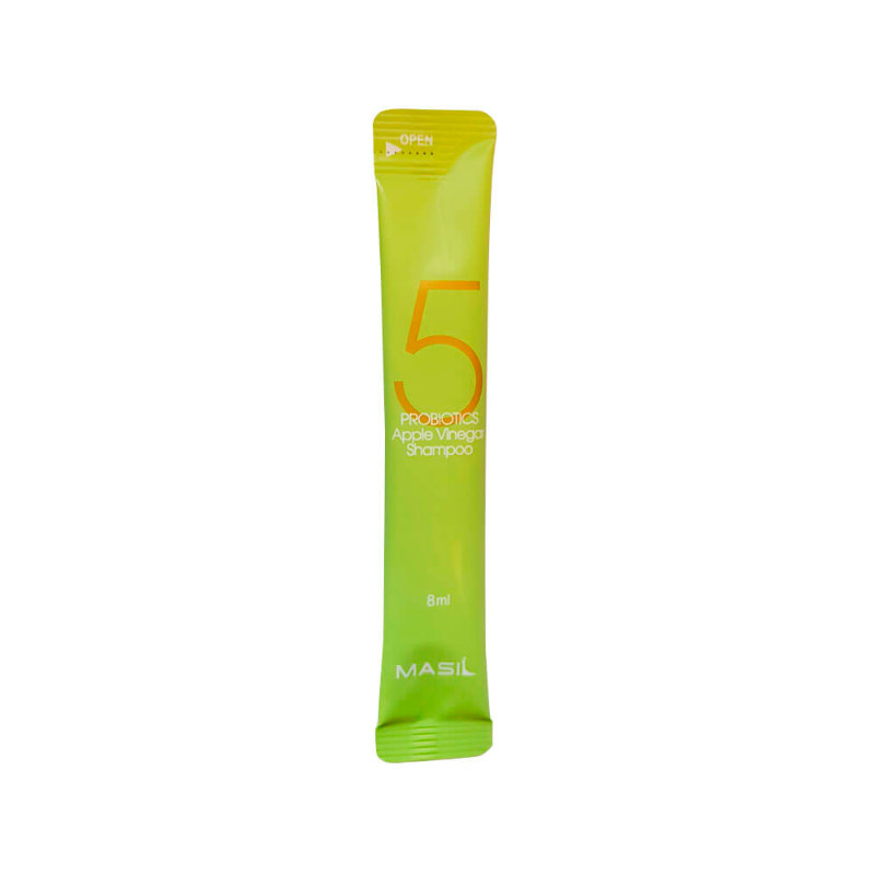 Миниатюра шампуня с яблочным уксусом MASIL 5 Probiotics Apple Vinegar Shampoo 8 мл