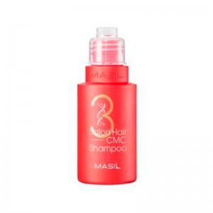 Миниатюра шампуня с керамидами MASIL 3 Salon Hair CMC Shampoo mini 50 мл