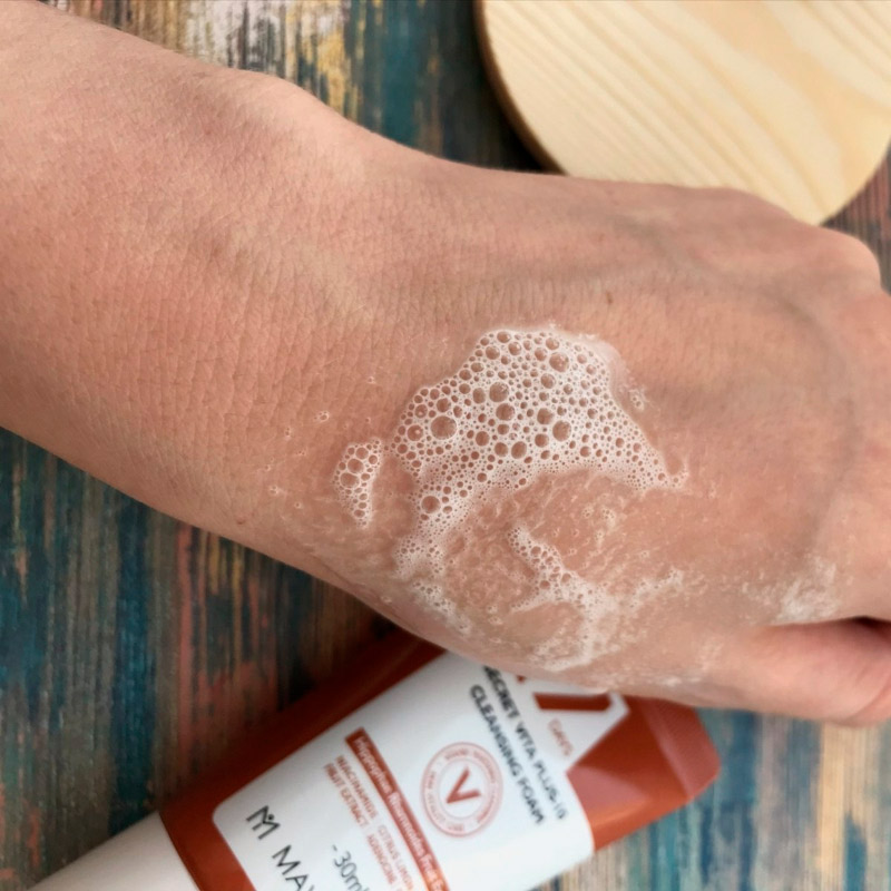 Миниатюра пенки для умывания May Island 7 Days Secret Vita Plus-10 Cleansing Foam Mini 30мл