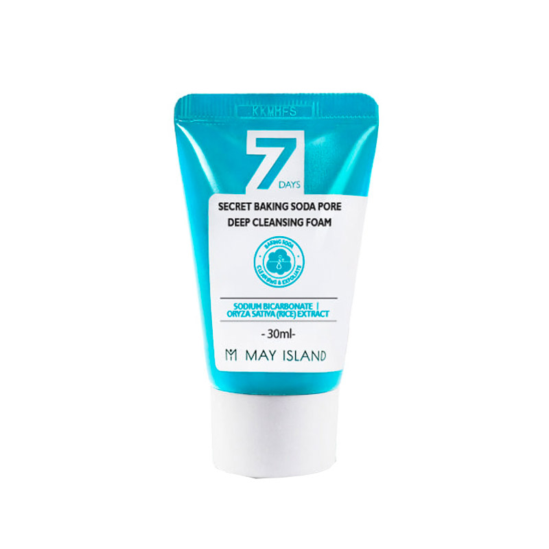 Миниатюра пенки для глубокого очищения May Island Secret Baking Soda Pore Cleansing Foam mini 30мл Миниатюра пенки для глубокого очищения May Island Secret Baking Soda Pore Cleansing Foam mini 30мл