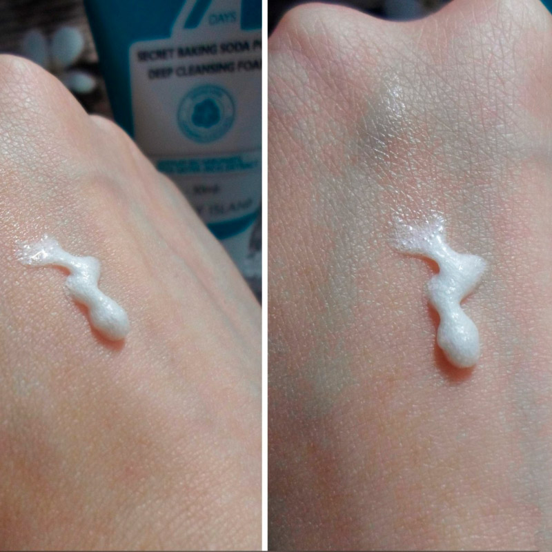 Миниатюра пенки для глубокого очищения May Island Secret Baking Soda Pore Cleansing Foam mini 30мл