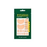 Патчи против акне May Island 7 Days Secret Centella Cica All In One Spot Pacth 14 шт