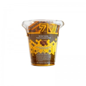 Сахарный скраб для лица MAY ISLAND 7 Days Secret Royal Black Sugar Scrub 1шт/12шт