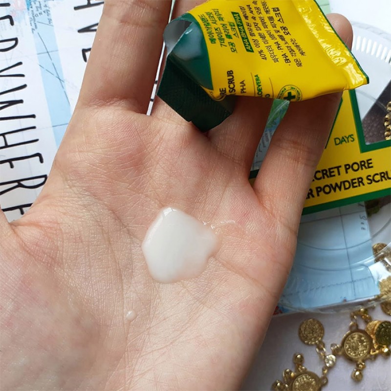 Скраб для очищения пор с центеллой MAY ISLAND 7 Days Secret Pore Clear Powder Scrub - 1 шт/12 шт