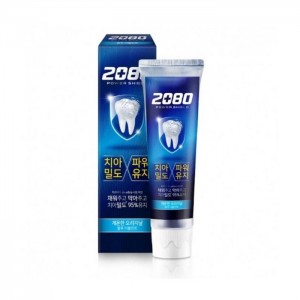 Зубная паста мятная Dental Clinic 2080 Power Shield Blue Double Mint - 120 гр