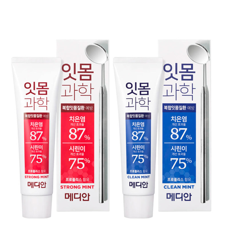 Зубная паста для чувствительных десен Median Gum Science 150 гр Зубная паста для чувствительных десен Median Gum Science 150 гр