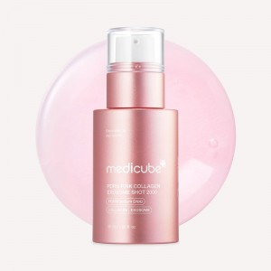 Омолаживающая ампула с микроиглами medicube PDRN Pink Collagen Exosome Shot Serum 2000 30мл
