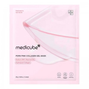 Гидрогелевая маска с ПДРН и коллагеном medicube PDRN Pink Collagen Gel Mask 28гр
