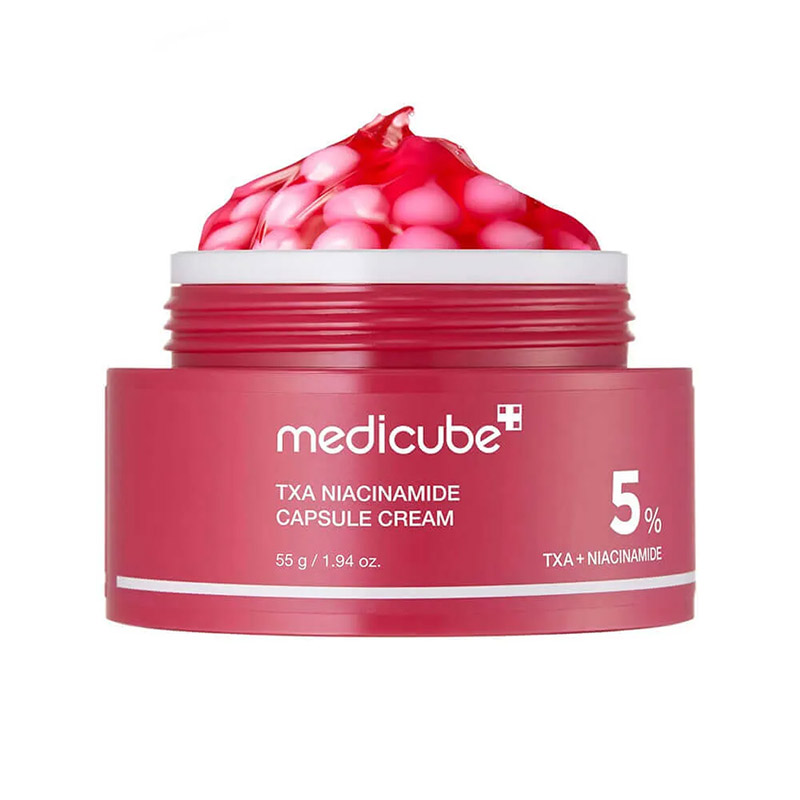 Осветляющий капсульный крем с ниацинамидом medicube TXA Niacinamide Capsule Cream 55мл