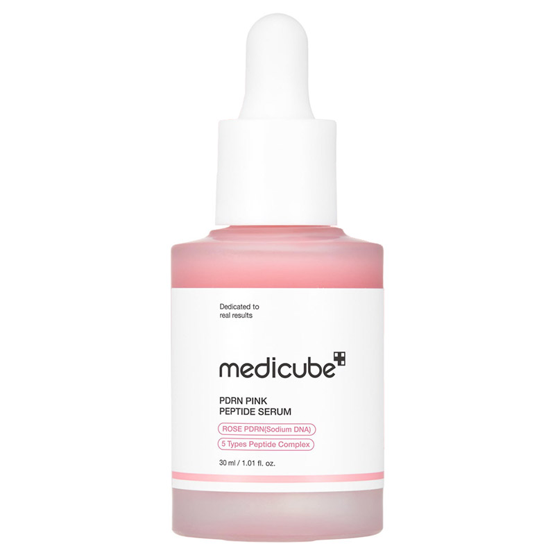 Лифтинг-сыворотка с ПДРН и пептидами medicube PDRN Pink Peptide Serum 30мл