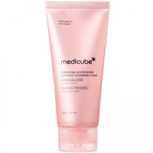Капсульная пенка для умывания с ПДРН и глутатионом medicube PDRN Pink Glutathione Capsule Cleansing Foam 120гр