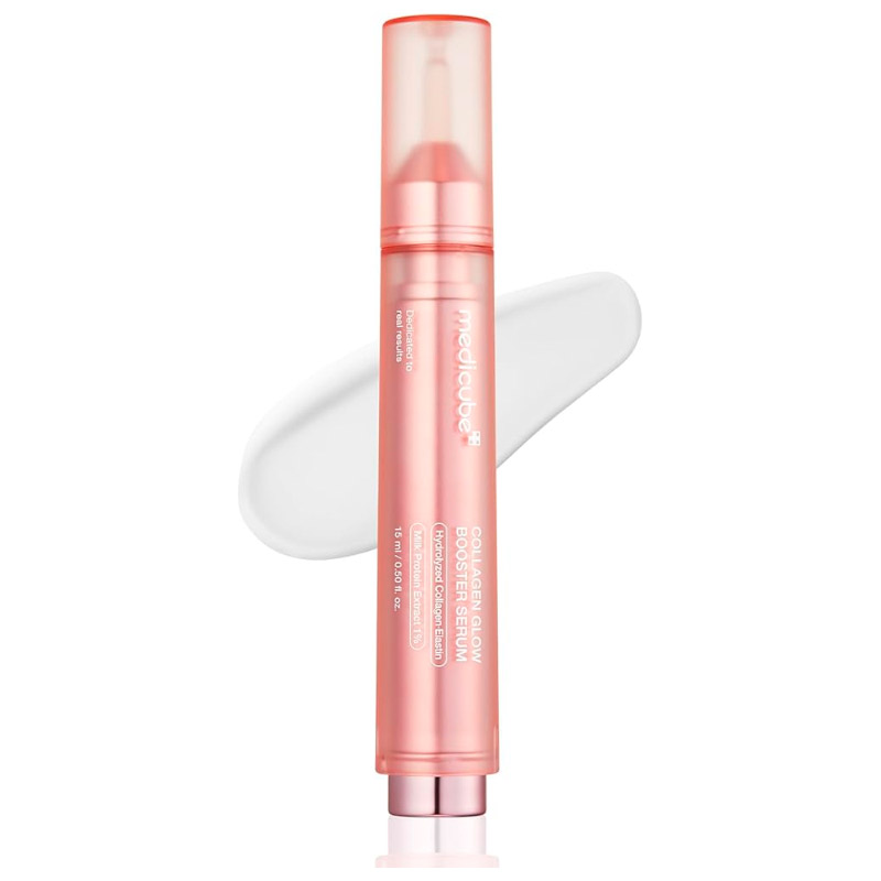 Разглаживающая сыворотка с коллагеном и ПДРН medicube Collagen Glow Booster Serum 15мл