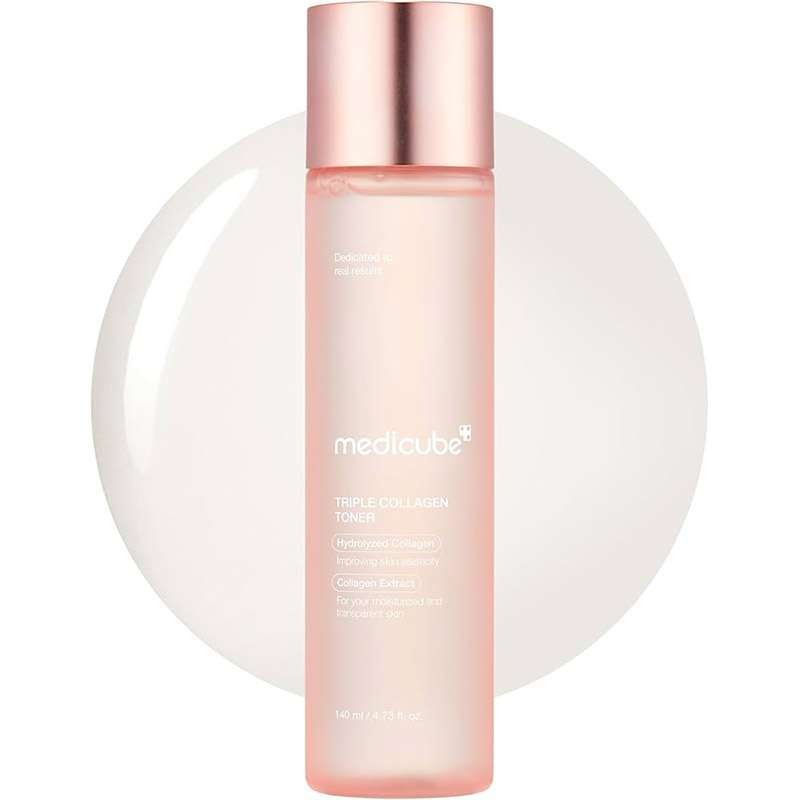 Тонер для упругости кожи с коллагеном medicube Triple Collagen Toner 4.0 140мл