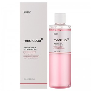 Успокаивающий тонер с ПДРН и центеллой medicube PDRN Pink CICA Soothing Toner 250мл
