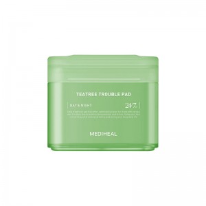 Антибактериальные тонер-пэды с чайным деревом Mediheal Teatree Trouble Pad 100шт