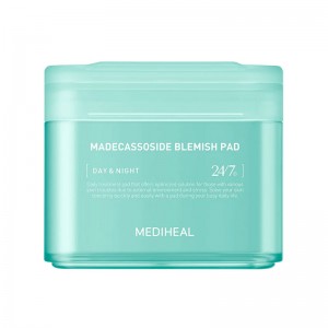 Успокаивающие тонер-пэды с мадекассосидом Mediheal Madecassoside Blemish Pad 100шт