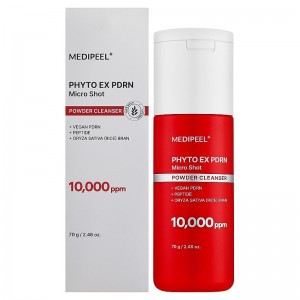 Энзимная пудра с ПДРН и микроиглами Medipeel Phyto Ex PDRN Micro Shot Powder Cleanser 70 гр