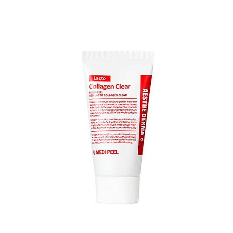 Миниатюра пенки с коллагеном MEDI-PEEL Aesthe Derma Lacto Collagen Clear 28 гр