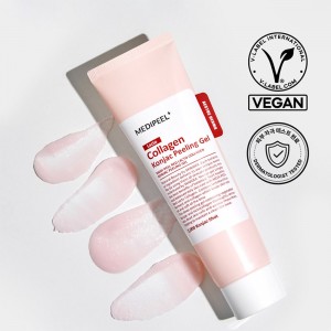 Пилинг-скатка для гладкости кожи с коллагеном MEDIPEEL Red Lacto Collagen Konjac Peeling Gel 95мл