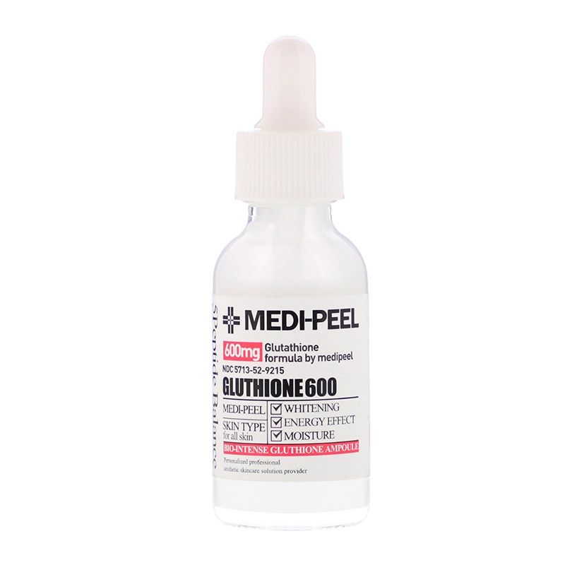 Осветляющая ампульная сыворотка с глутатионом MEDI-PEEL Bio-Intense Gluthione 600 White Ampoule 30 мл